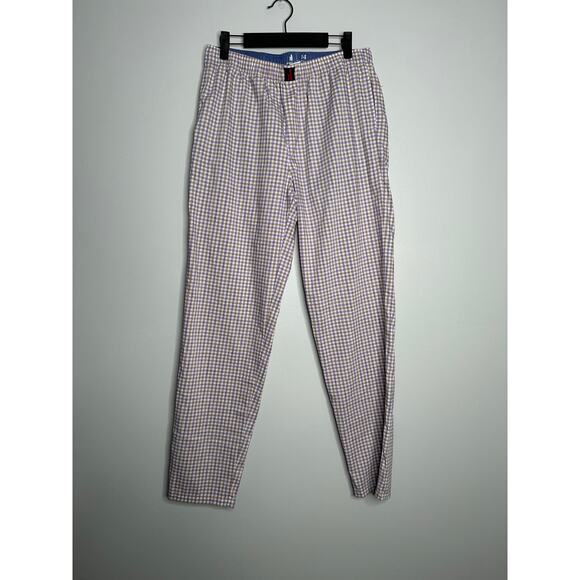 Jonnie-O Boy’s Purple‎ and Green Plaid Lightweight Pajama Pants Size 14 - Picture 1 of 7